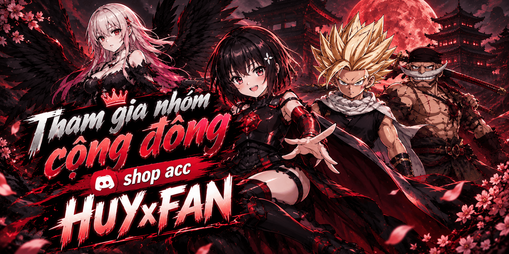 Nhóm cộng đồng Shop Acc HUYxFAN